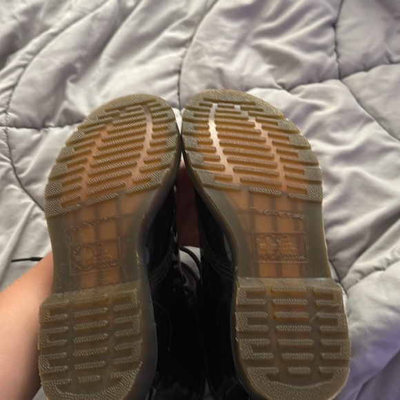 BLACK DR. MARTENS BOOTS - Picture 3 of 3